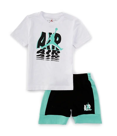 Jordan Little Boys Short Sleeve Jordan Galaxy T-Shirt & Short Set