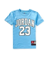 Jordan Little Boys Short Sleeve Jordan Practice Flight Jersey T-Shirt