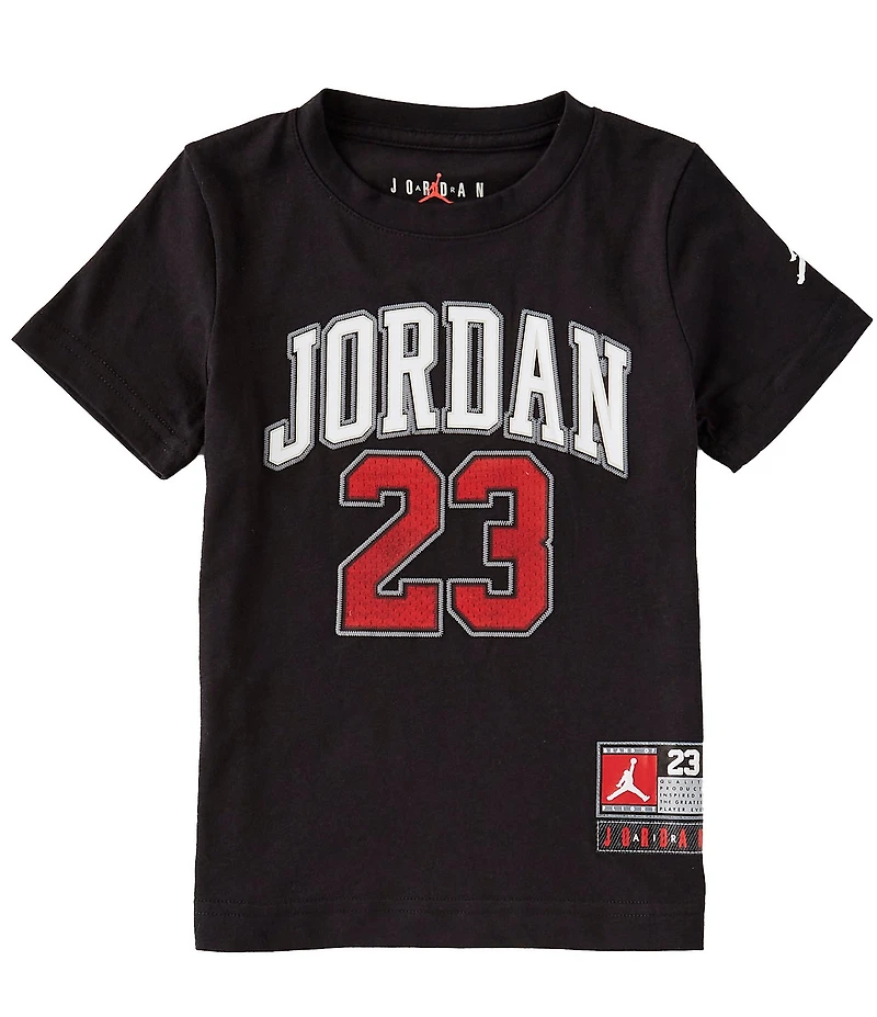 Jordan Little Boys Short Sleeve Jordan Practice Flight Jersey T-Shirt
