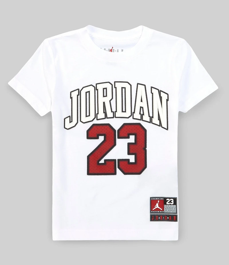 Jordan Little Boys Short Sleeve Jordan Practice Flight Jersey T-Shirt