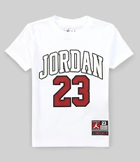 Jordan Little Boys Short Sleeve Jordan Practice Flight Jersey T-Shirt