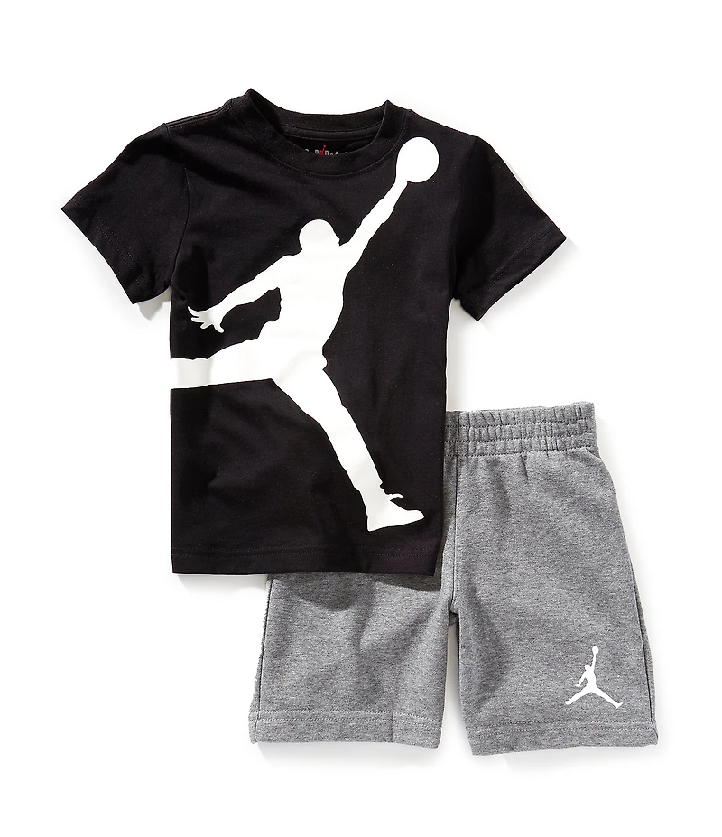 Jordan Little Boys' Short Sleeve Jumbo Jumpman T-Shirt & Shorts Set
