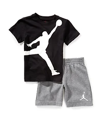 Jordan Little Boys' Short Sleeve Jumbo Jumpman T-Shirt & Shorts Set
