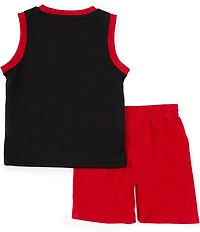 Jordan Little Boys Sleeveless Jordan 23 Jersey Tank & Shorts Set