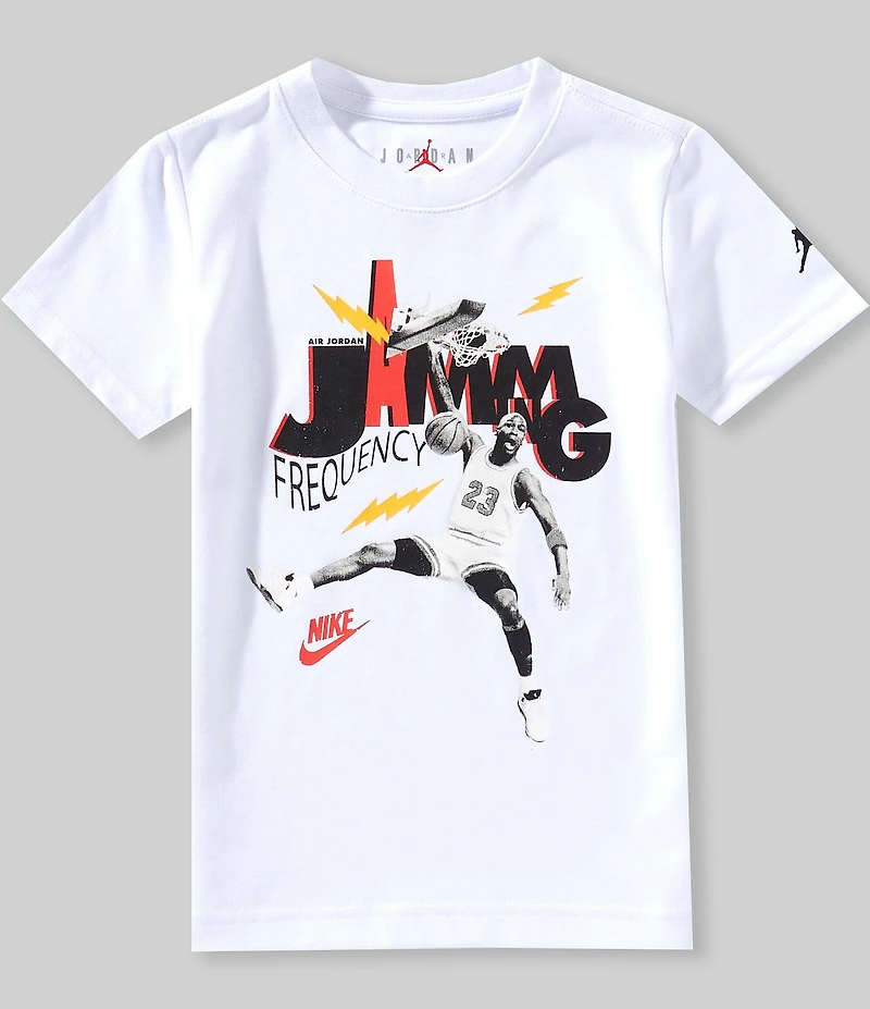 Jordan Little Boys Short Sleeve Michael Jordan Jamming T-Shirt