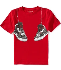 Jordan Little Boys Shoe Strings Short-Sleeve T-Shirt