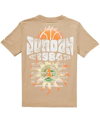 Jordan Little Boys Short Sleeve 1984 World Tour T-Shirt