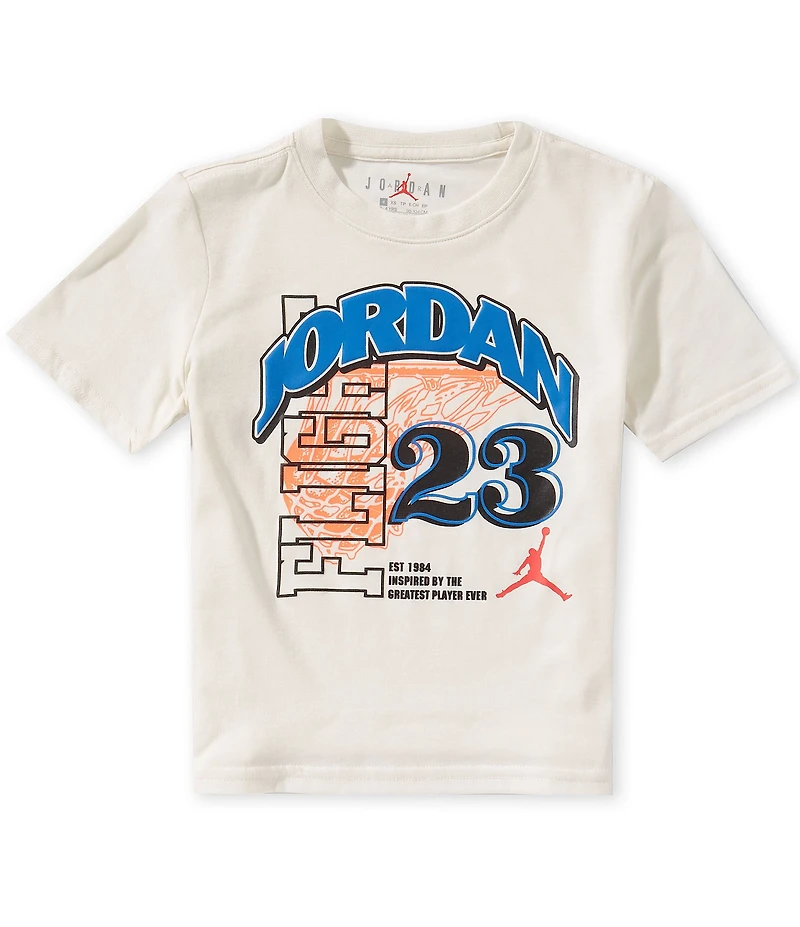 Jordan Little Boys Short-Sleeve Arched Wordmark T-Shirt