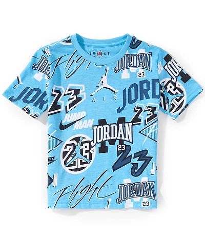 Jordan Little Boys Short-Sleeve Dynasty Printed T-Shirt