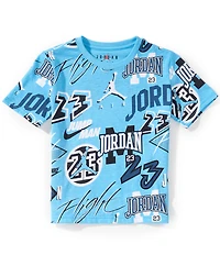 Jordan Little Boys Short-Sleeve Dynasty Printed T-Shirt