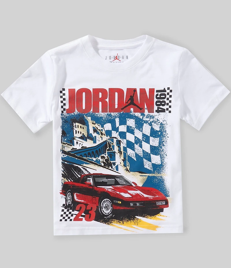 Jordan Little Boys Short Sleeve Jordan Brooklyn Auto 85 Tee