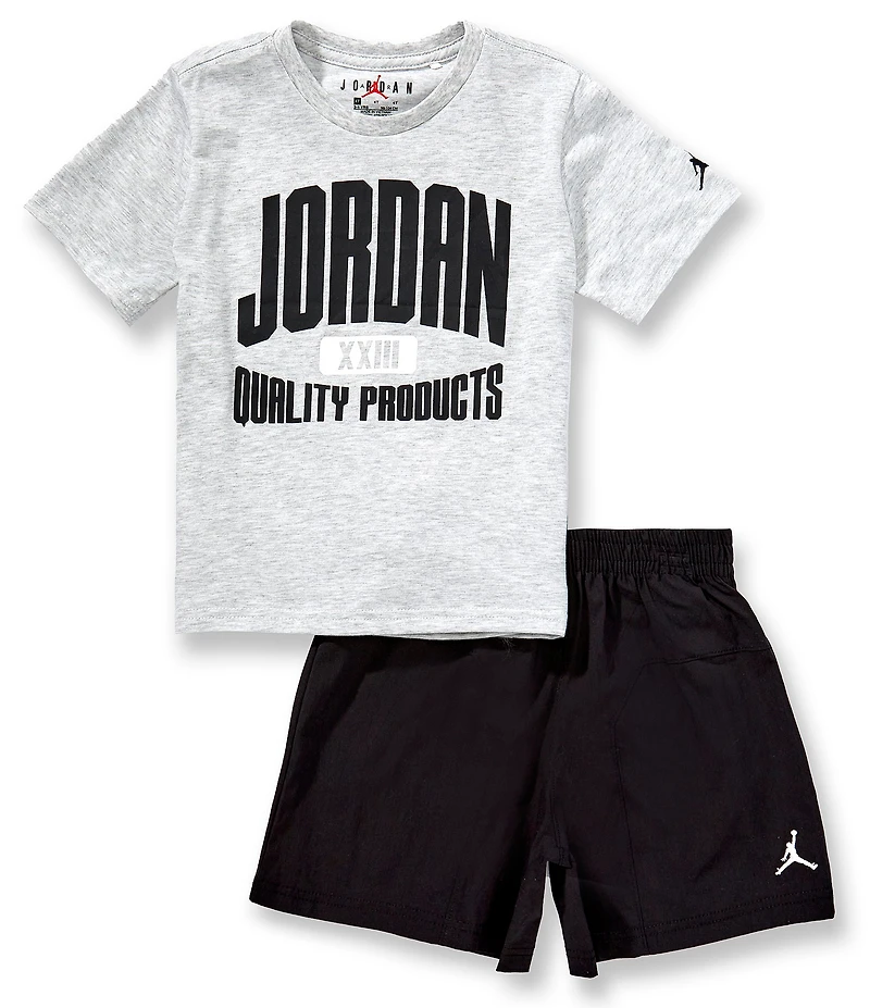 Jordan Little Boys Short Sleeve Quality Products Top & Short 2-Piece Set