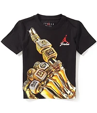 Jordan Little Boys Short-Sleeve Skeleton Ring T-Shirt