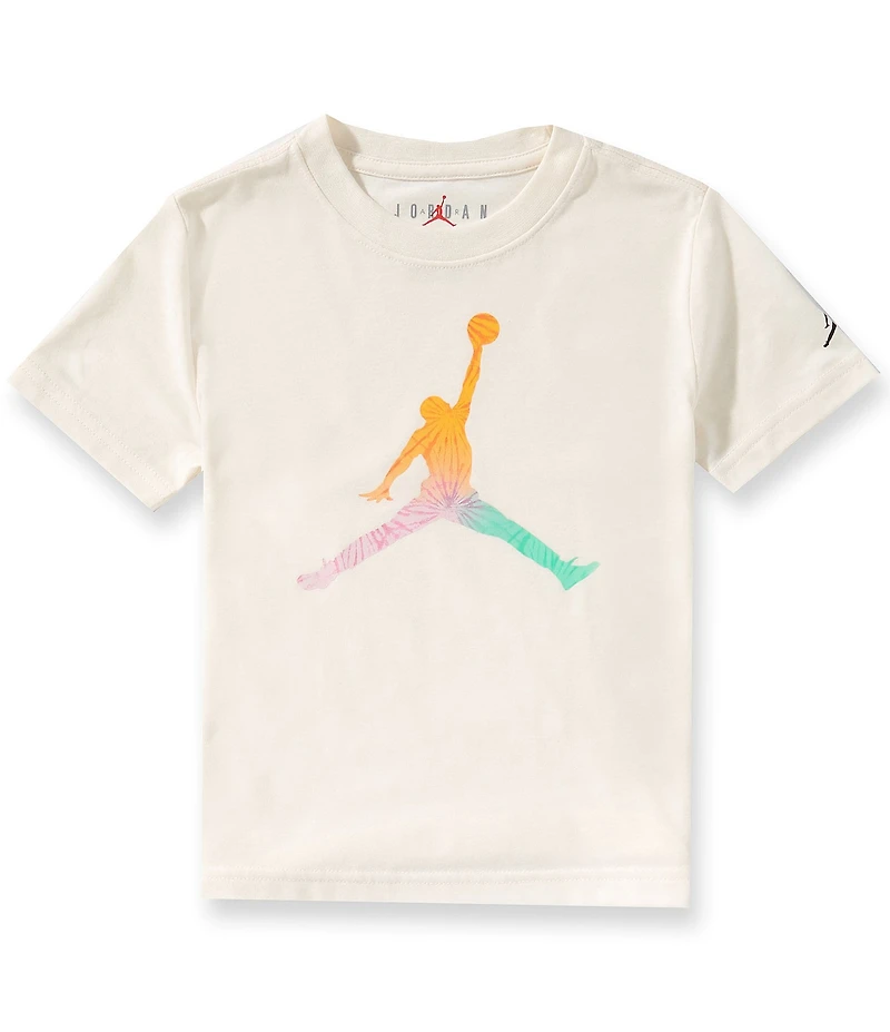Jordan Little Boys Short-Sleeve Tie-Dye-Jumpman-Graphic T-Shirt