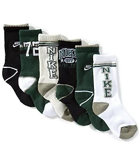 Jordan Little Boys Varsity Crew Socks 6-Pack