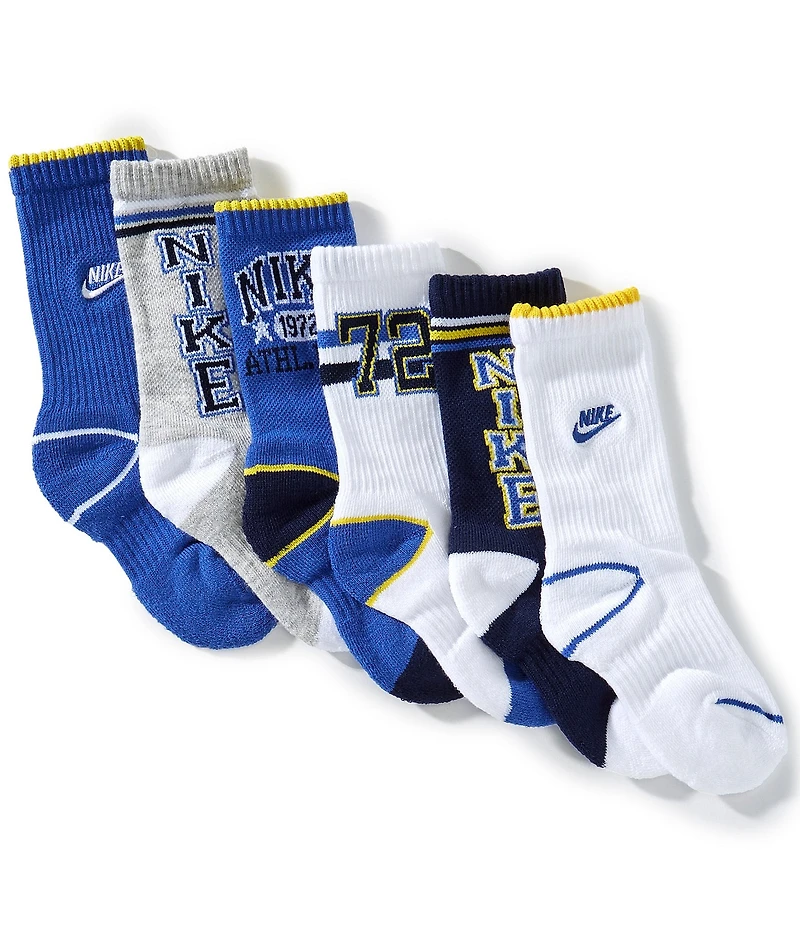 Jordan Little Boys Varsity Crew Socks 6-Pack