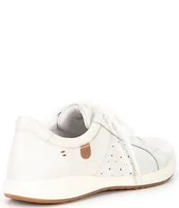 Josef Seibel Caren 01 Leather Perforated Detail Sneakers