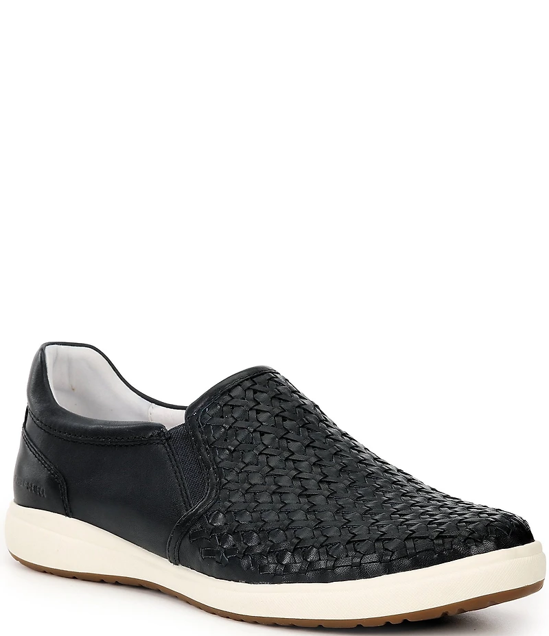Josef Seibel Caren 72 Woven Leather Sneakers