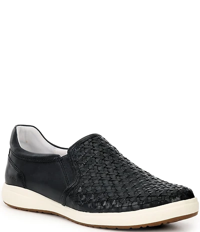 Josef Seibel Caren 72 Woven Leather Sneakers