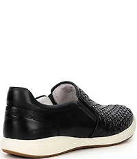 Josef Seibel Caren 72 Woven Leather Sneakers