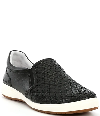 Josef Seibel Caren 72 Woven Leather Sneakers