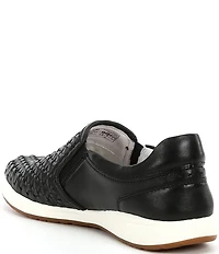 Josef Seibel Caren 72 Woven Leather Sneakers