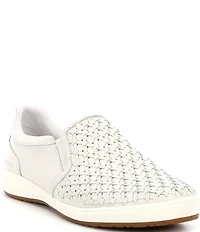 Josef Seibel Caren 72 Woven Leather Sneakers