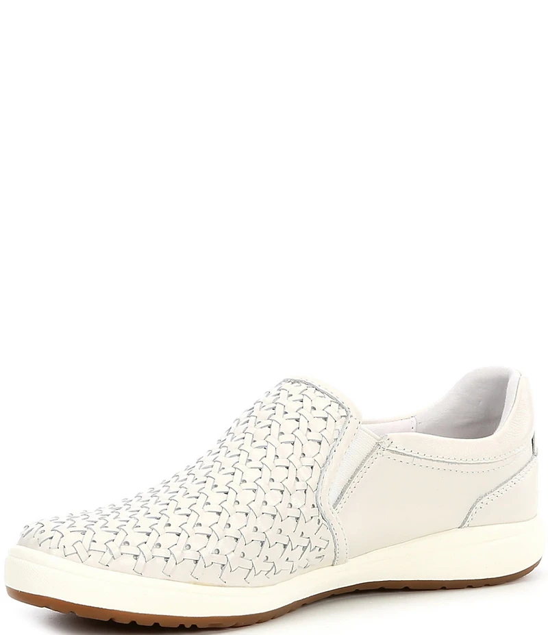 Josef Seibel Caren 72 Woven Leather Sneakers
