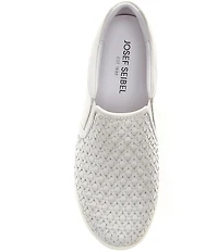 Josef Seibel Caren 72 Woven Leather Sneakers