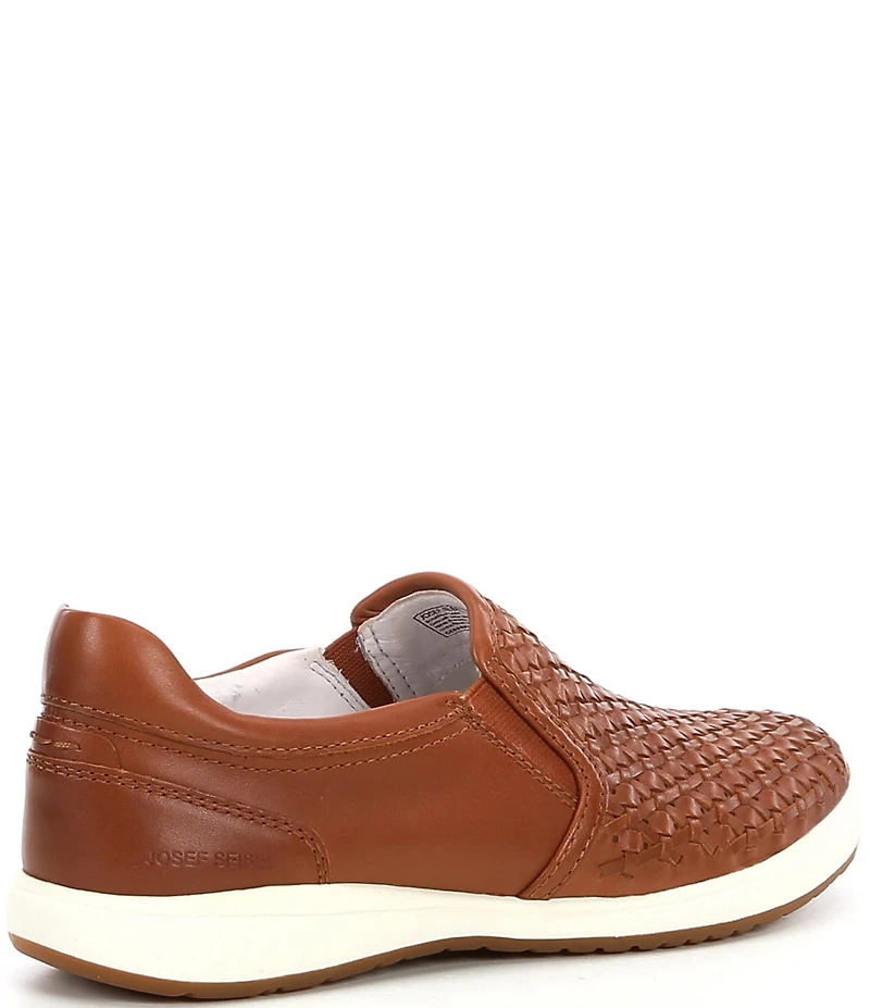 Josef Seibel Caren 72 Woven Leather Sneakers