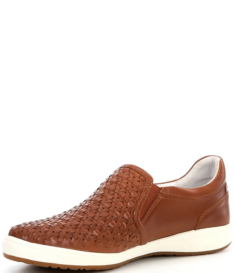 Josef Seibel Caren 72 Woven Leather Sneakers