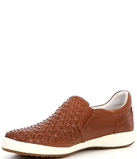 Josef Seibel Caren 72 Woven Leather Sneakers