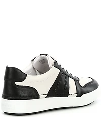 Josef Seibel Claire 27 Leather Perforated Detail Sneakers