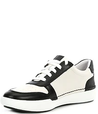 Josef Seibel Claire 27 Leather Perforated Detail Sneakers