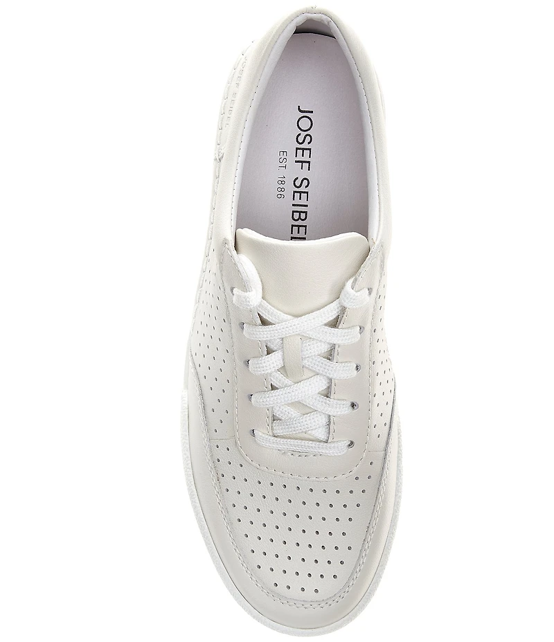 Josef Seibel Claire 29 Perforated Leather Sneakers