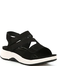 Josef Seibel Estelle 03 Leather Wedge Sandals