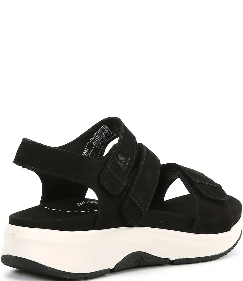 Josef Seibel Estelle 03 Leather Wedge Sandals