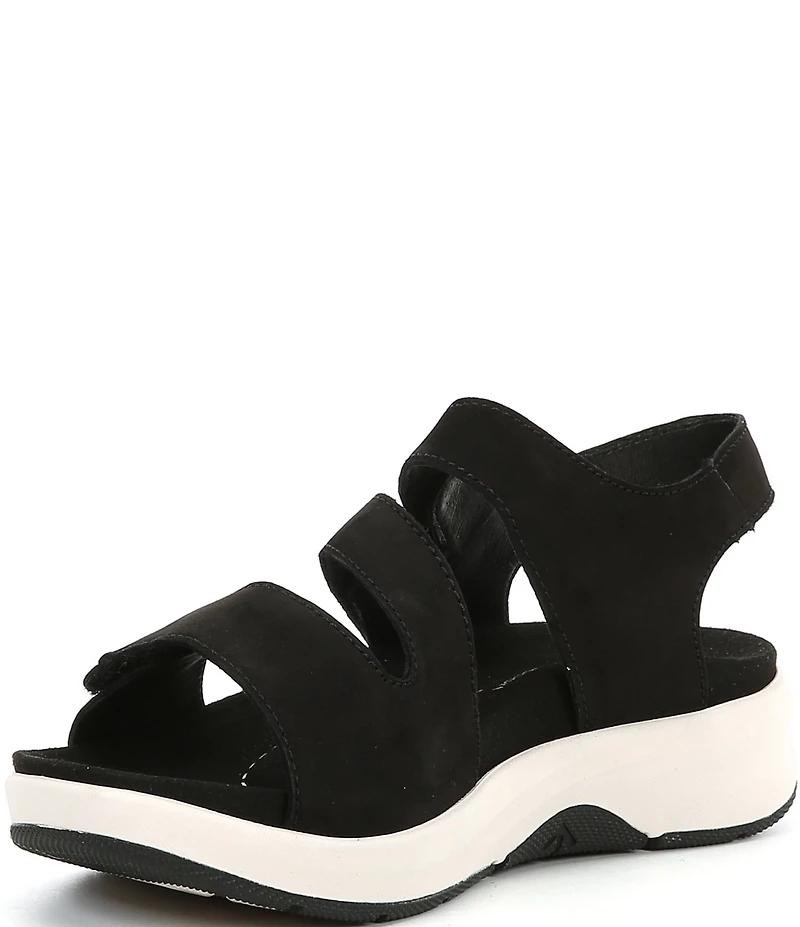 Josef Seibel Estelle 03 Leather Wedge Sandals