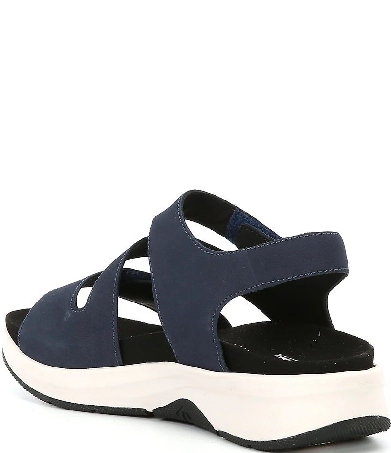 Josef Seibel Estelle 03 Leather Wedge Sandals