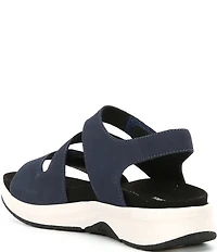 Josef Seibel Estelle 03 Leather Wedge Sandals