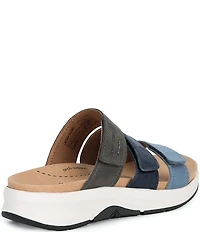 Josef Seibel Estelle 11 Leather 3 Band Slide Sandals