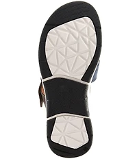 Josef Seibel Estelle 11 Leather 3 Band Slide Sandals
