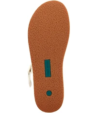 Josef Seibel Eve 02 Leather Ankle Wrap Wedge Sandals