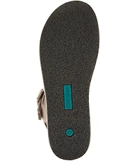 Josef Seibel Eve 02 Leather Ankle Wrap Wedge Sandals