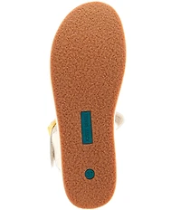 Josef Seibel Eve 06 Woven Leather Ankle Strap Sandals