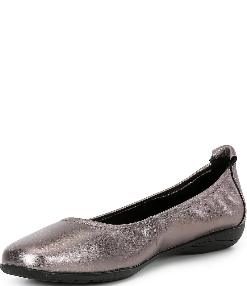 Josef Seibel Fenja 01 Leather Ballerina Slip On Flats