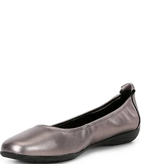 Josef Seibel Fenja 01 Leather Ballerina Slip On Flats