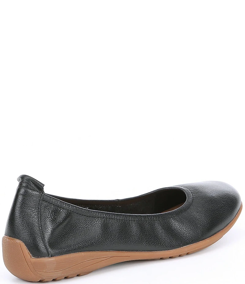 Josef Seibel Fenja 01 Leather Ballerina Slip On Flats