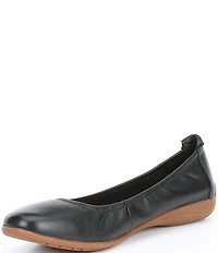 Josef Seibel Fenja 01 Leather Ballerina Slip On Flats