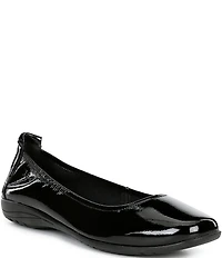 Josef Seibel Fenja 01 Patent Leather Ballerina Slip On Flats